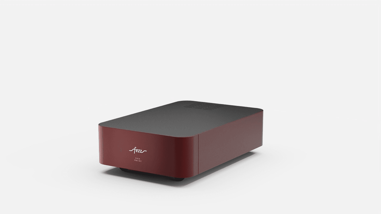 FEZZ GAIA donkerrood Phono versterker