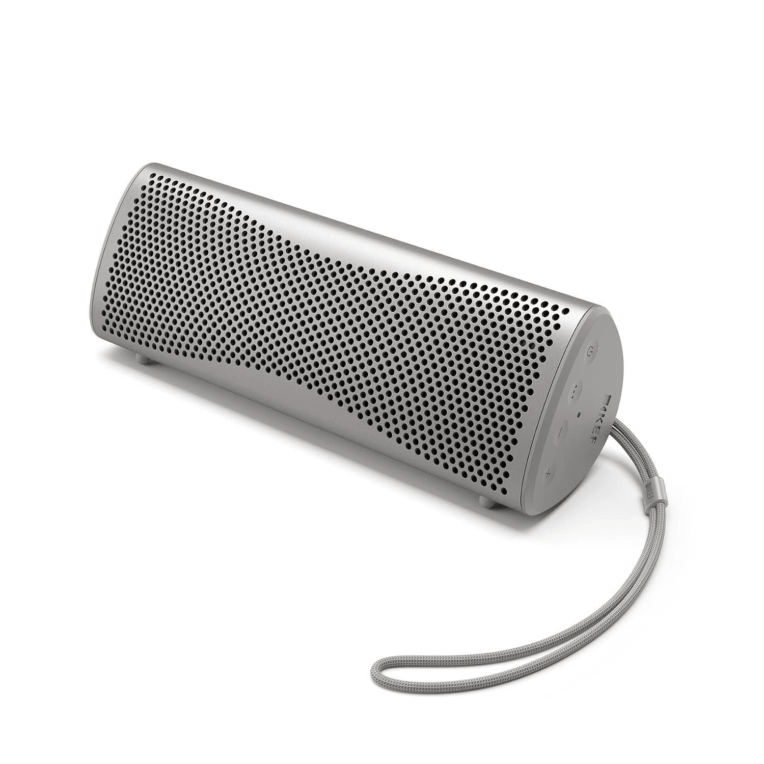 KEF MUO zilver Bluetooth speaker