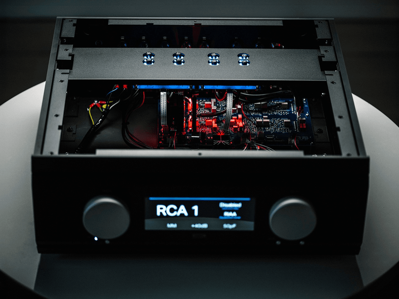 Musical Fidelity Nu-Vista VINYL 2 zwart Phono versterker