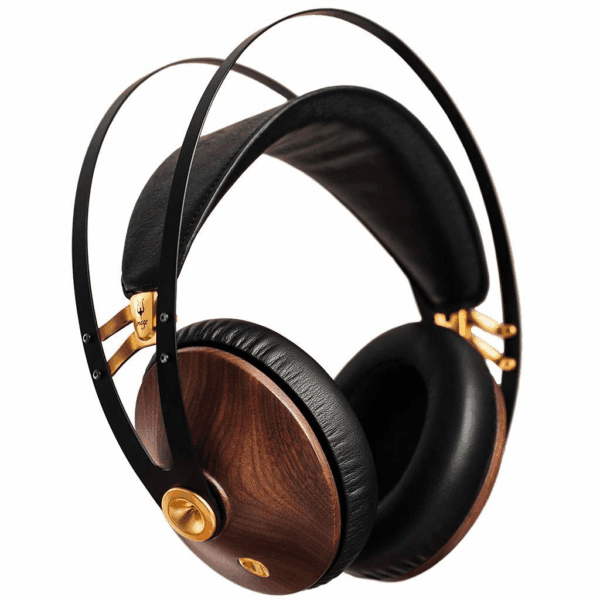 MEZE 99 CLASSICS walnoot goud hoofdtelefoon