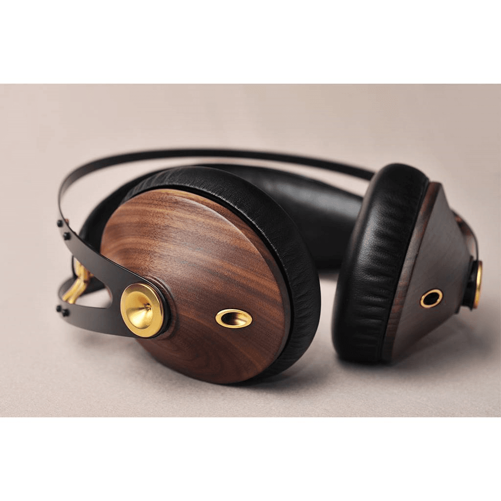 MEZE 99 CLASSICS walnoot goud hoofdtelefoon