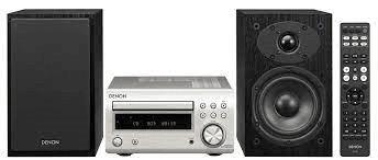 Denon DM 41 DAB zilver-zwart MICROSET