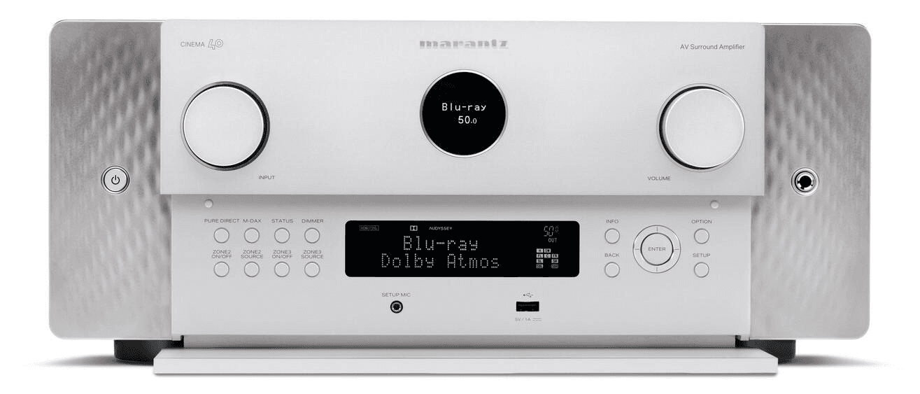 Marantz CINEMA 40 zilver Surround Versterker