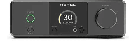 Rotel DX-3 zwart hoofdtelefoonversterker