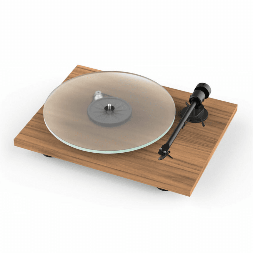 Pro-Ject T1 EVO BT walnoot platenspeler