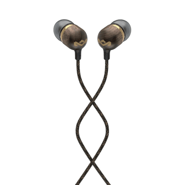 House of Marley SMILE JAMAICA brass 1knop remote hoofdtelefoon