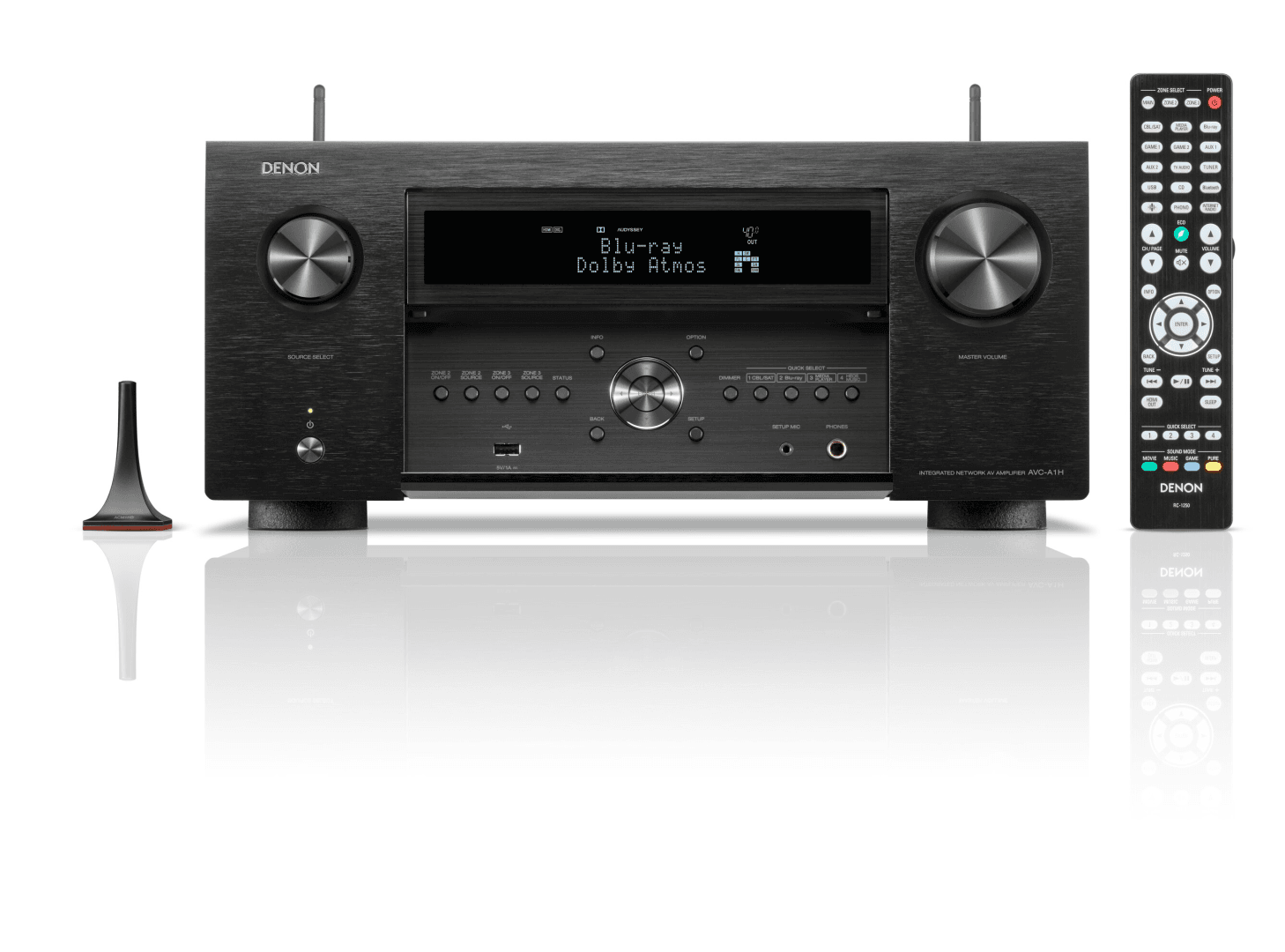 Denon AVCA 1H zwart RECEIVER