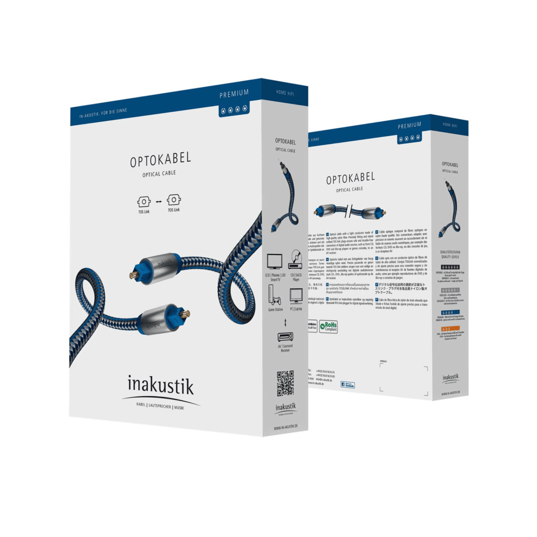 Inakustik Premium Toslink 10mtr KABELS