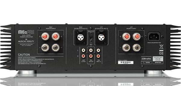 MUSICAL FIDELITY END AMP-M6