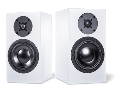 Totem SIGNATURE ONE satijn wit luidspreker