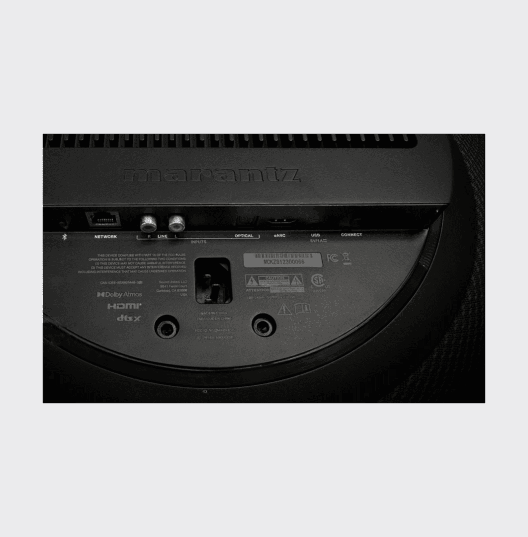 Marantz GRAND HORIZON maanstraal (wit) DRAADLOZE LUIDSPREKER