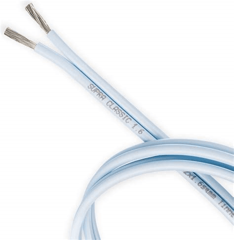 6 CLASSIC blauw Luidsprekerkabel