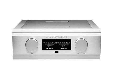 Musical Fidelity Nu Vista 600.2 zilver VERSTERKER