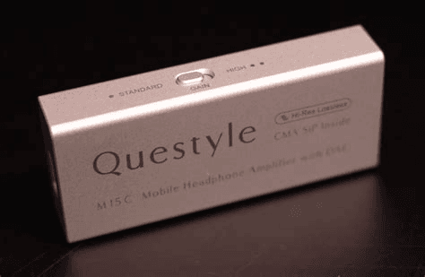 QUESTYLE M15C zilver PORTABLE DAC AUDIO