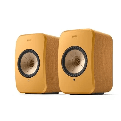 KEF LSX 2 amber DRAADLOZE LUIDSPREKER