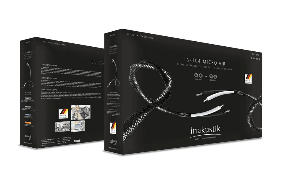 Inakustik Reference Confectie LS104 Micro Air SPADE 3m KABELS