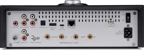 Ruark Audio R610 grijs NETWERK VERSTERKER