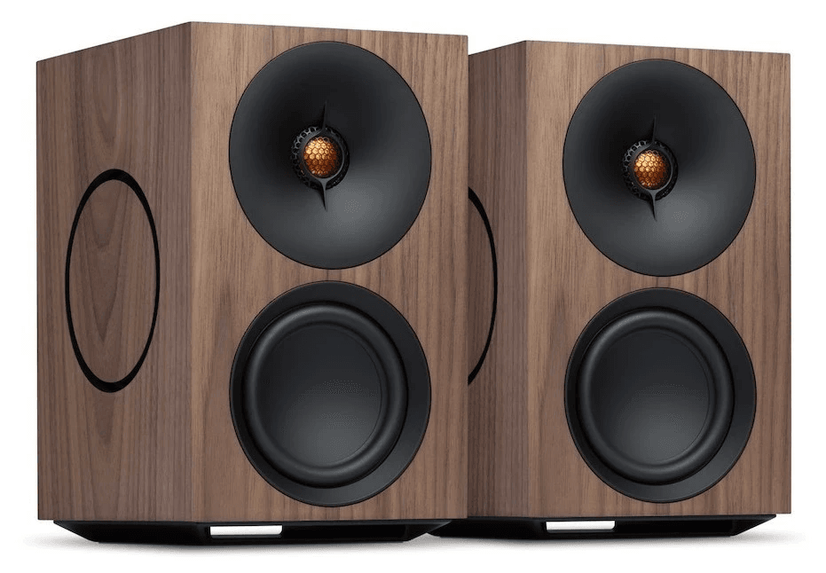 Cambridge Audio L/R M walnoot DRAADLOZE LUIDSPREKER