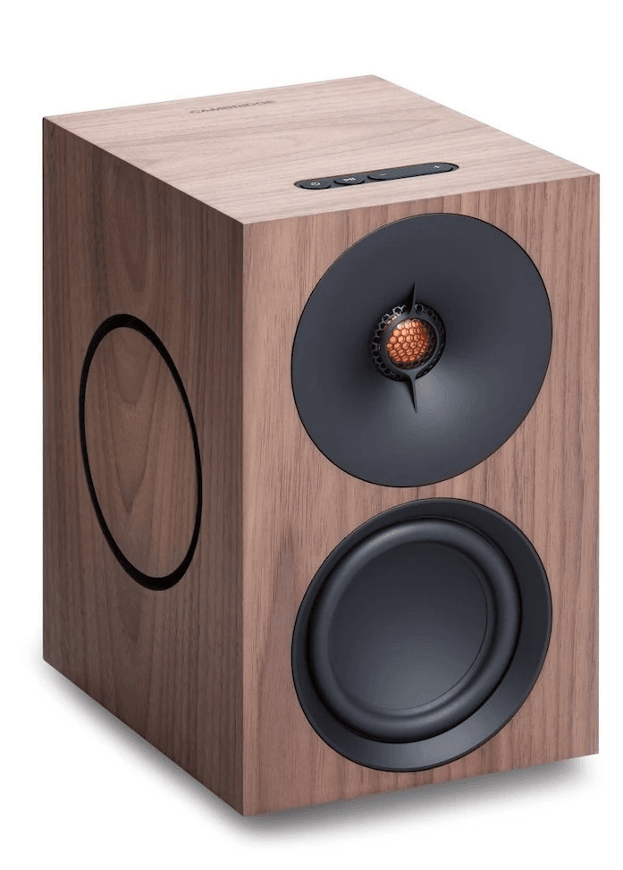 Cambridge Audio L/R M walnoot DRAADLOZE LUIDSPREKER