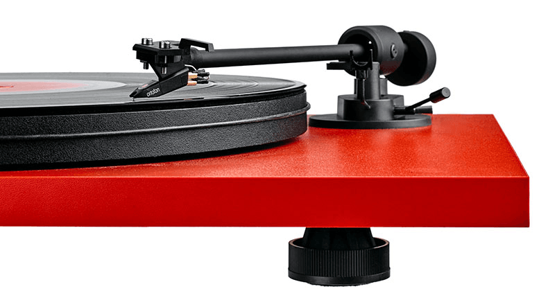 Pro-Ject PRIMARY E rood platenspeler