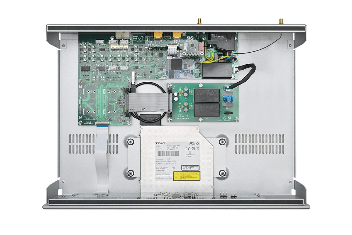 AVM MP 30.3 CD streamer zilver