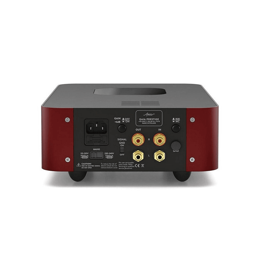 FEZZ GAIA PRESTIGE donkerrood hoofdtelefoonversterker