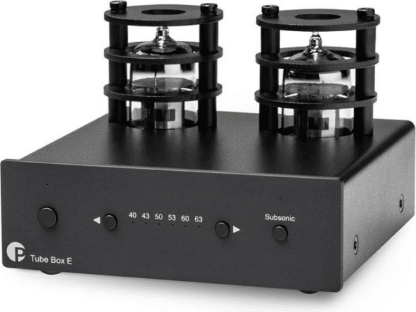 Pro-Ject TUBE BOX E zwart Phono versterker