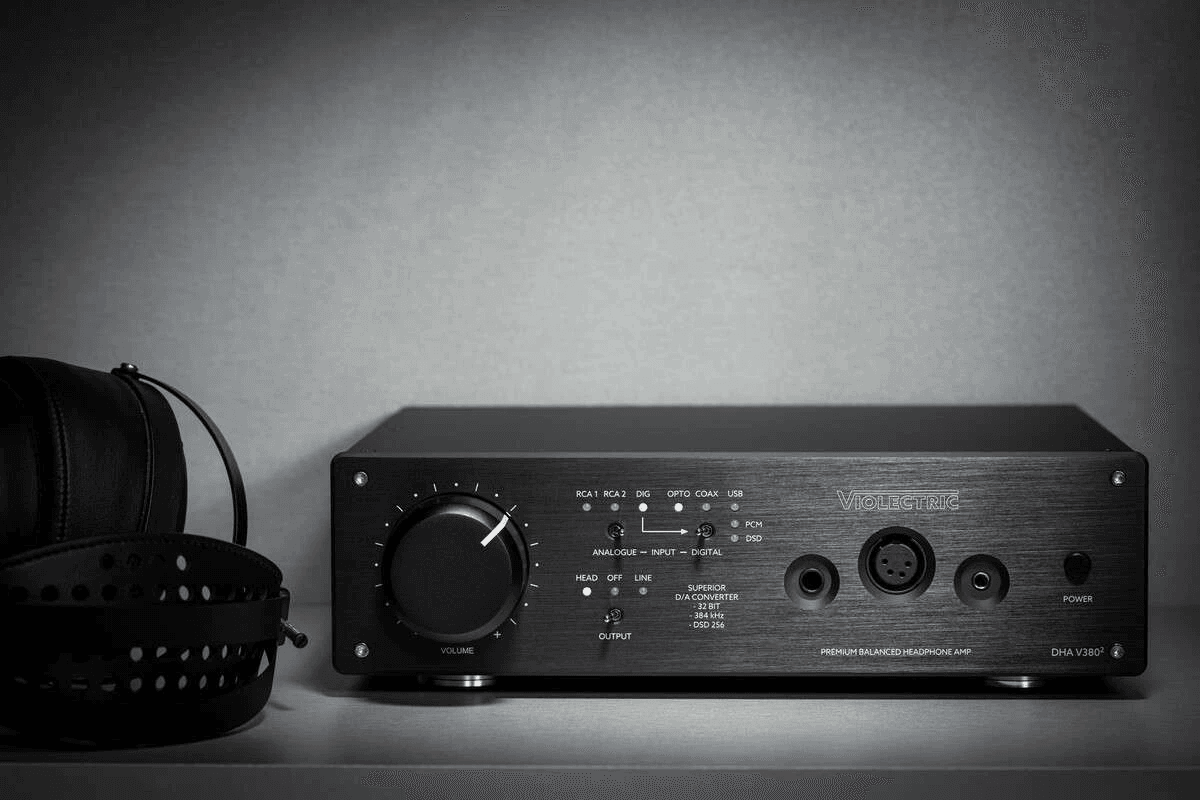 VIOLECTRIC DHA V3802 HO0FDTELEFOON VERSTERKER