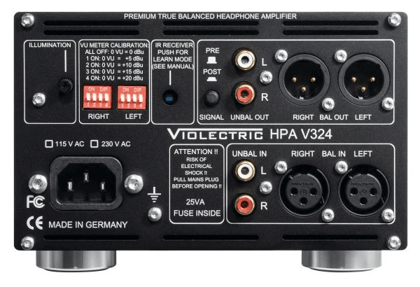 VIOLECTRIC HPA V324 HO0FDTELEFOON VERSTERKER