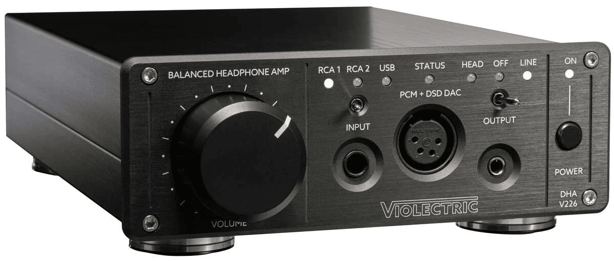 VIOLECTRIC DHA V226 HO0FDTELEFOON VERSTERKER