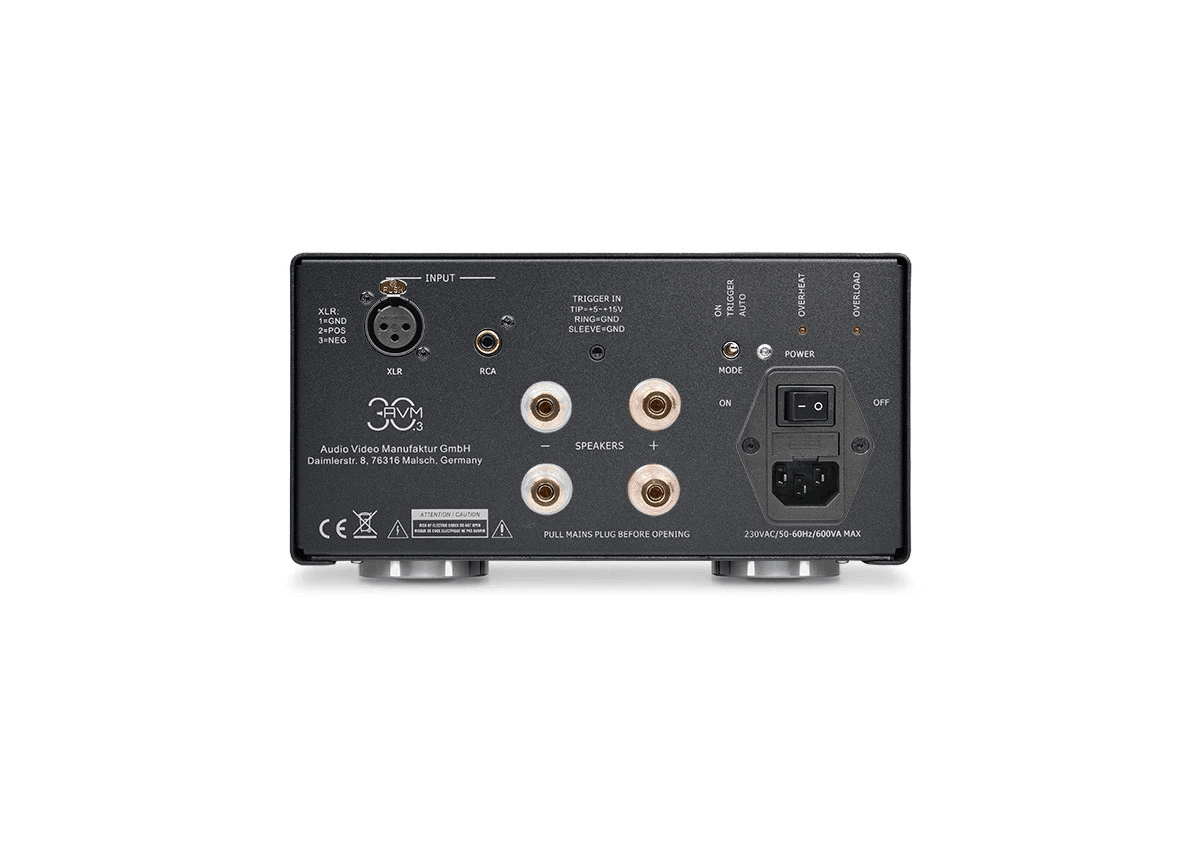 AVM MA 30.3 MK II zwart eindversterker