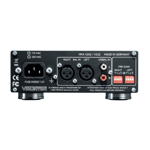 VIOLECTRIC HPA V222 HO0FDTELEFOON VERSTERKER