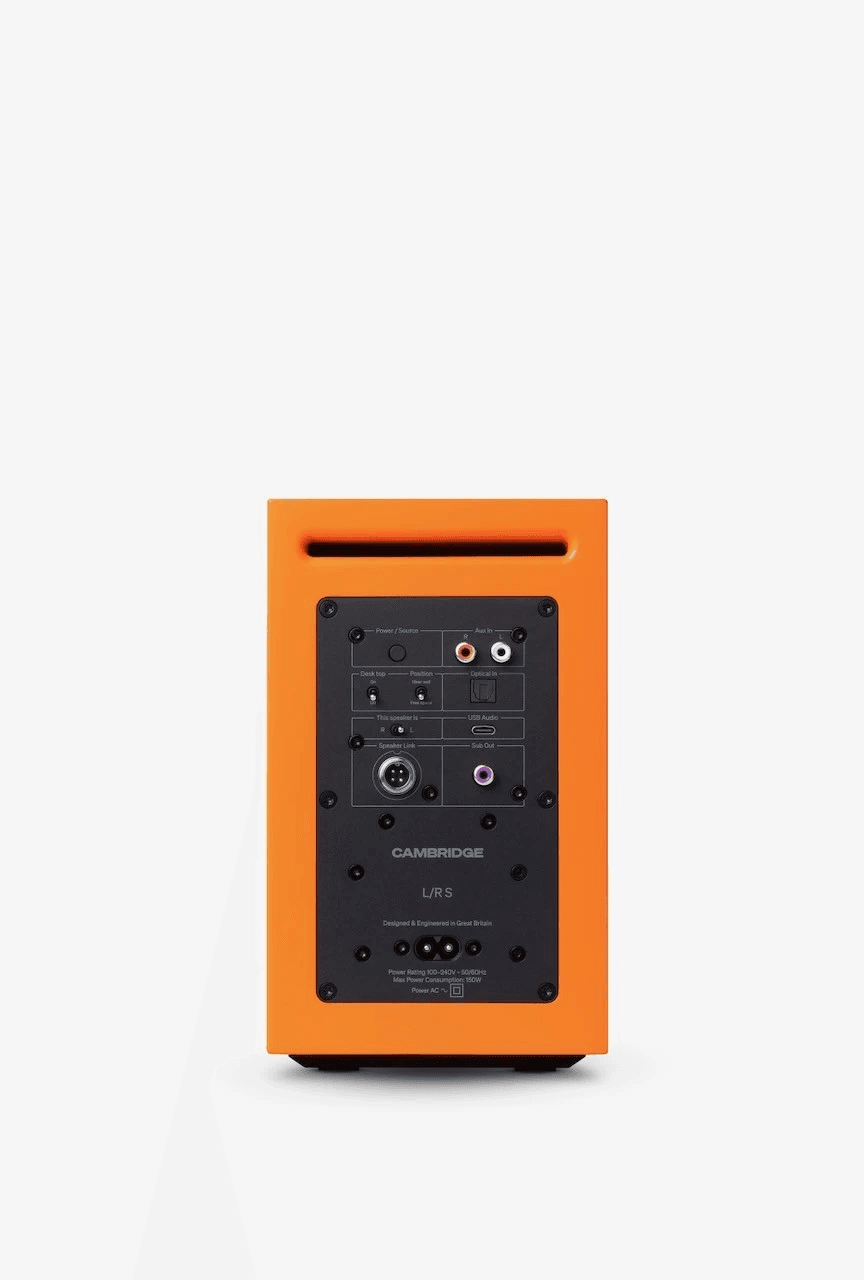 Cambridge Audio L/R S oranje DRAADLOZE LUIDSPREKER