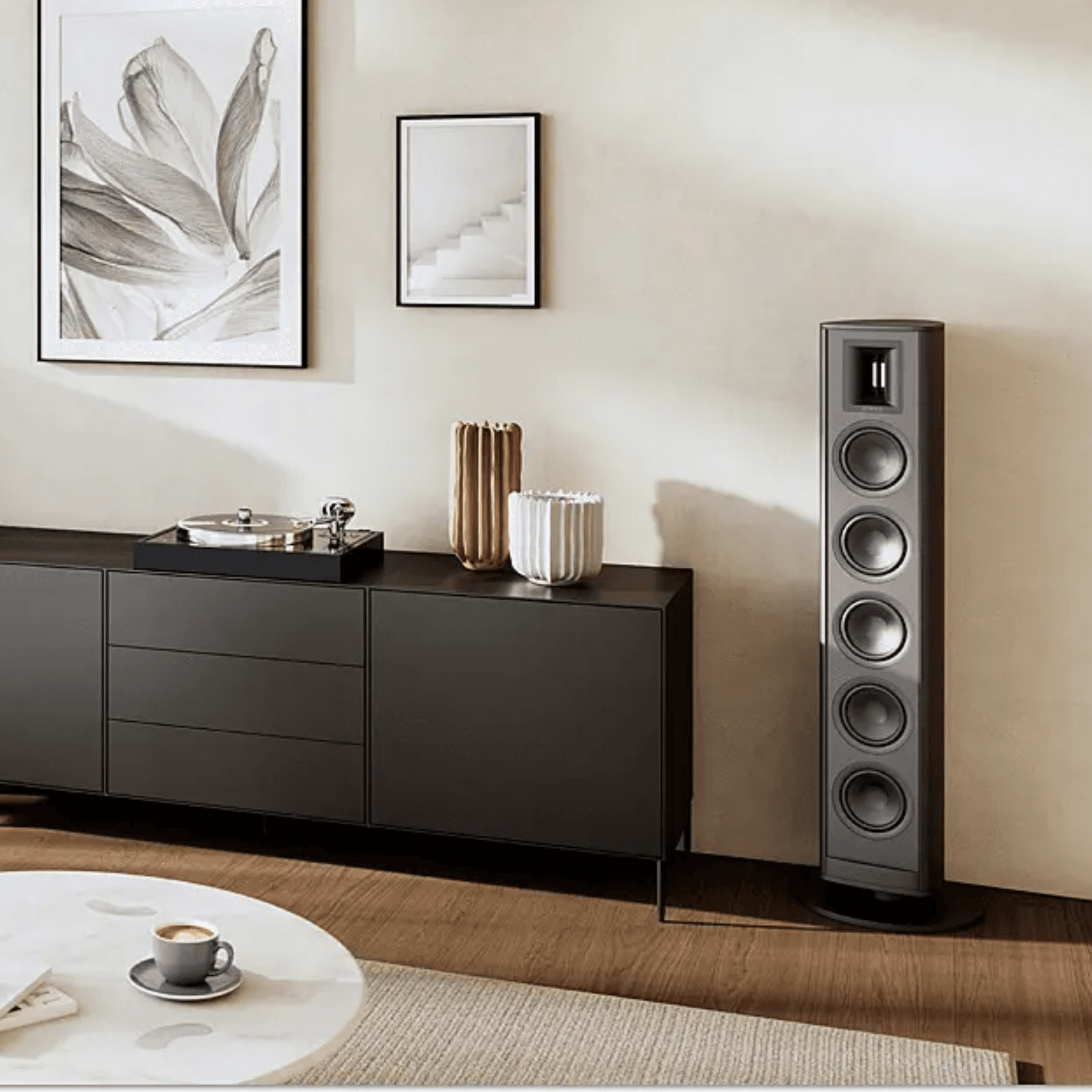 Piega Premium 801 luidspreker zwart