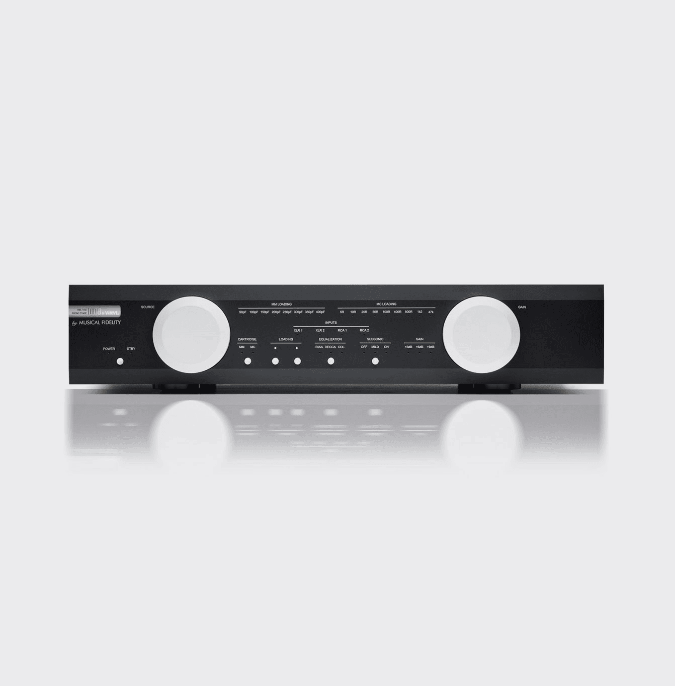 Musical Fidelity M8x Vinyl zwart VERSTERKER