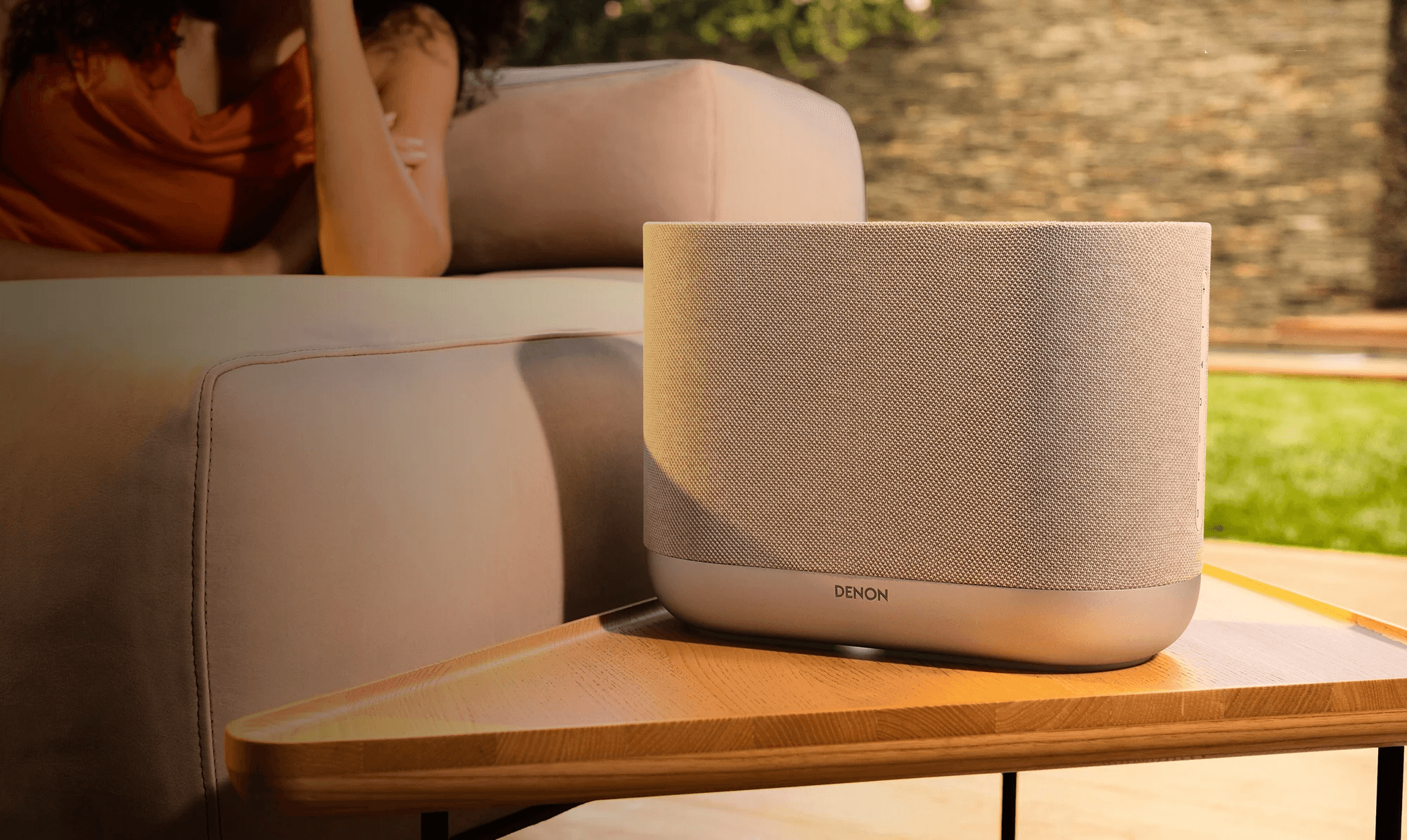 Denon HOME 400 zilver/stone DRAADLOZE LUIDSPREKER