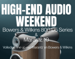high end audio weekend bowers and wilkins afbeelding met datum en locatie leiden bij overgaauw