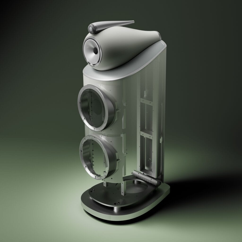 801d5 carcas bowers en wilkins speakers