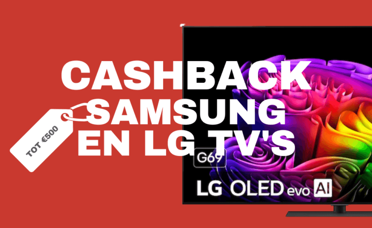 Cashback acties Samsung en LG TV's bij Hifi Overgaauw