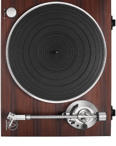 Audio-Technica AT-LPW50BTR walnoot platenspeler