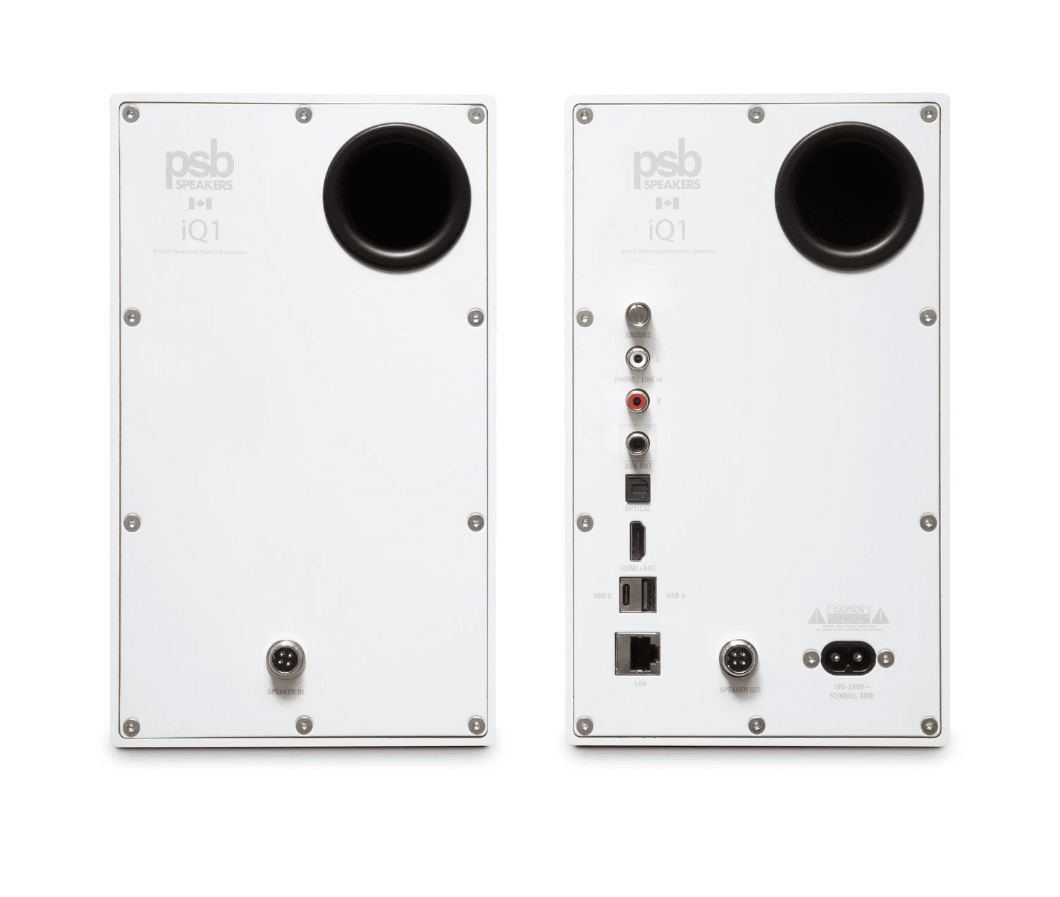 PSB iQ1 wit DRAADLOZE LUIDSPREKER