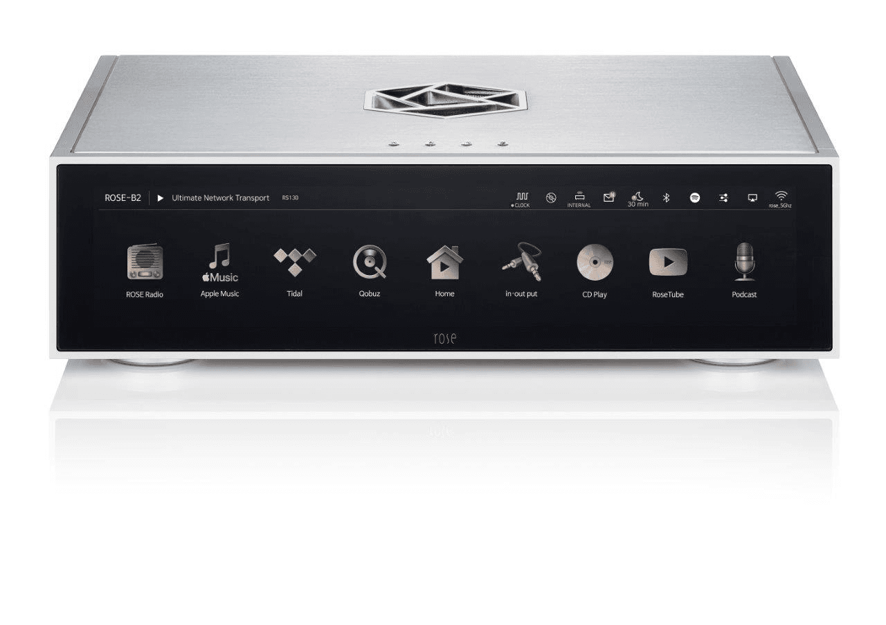 HIFI ROSE RS 130 zilver NETWERKSPELER