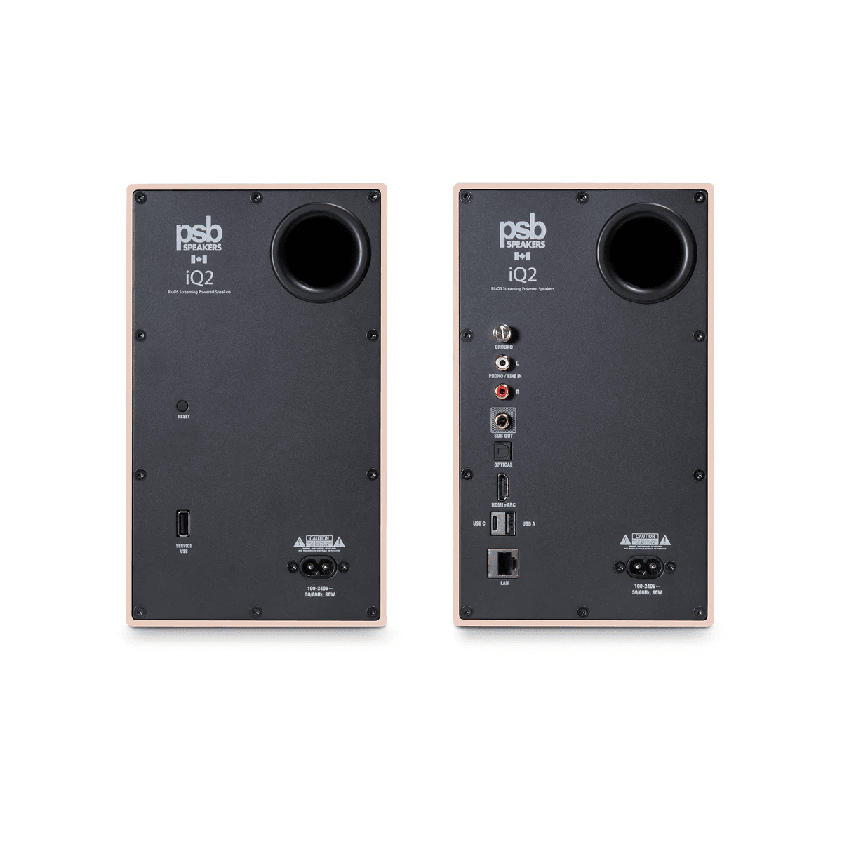PSB iQ2 wit DRAADLOZE LUIDSPREKER