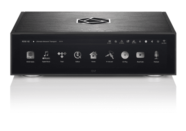 HIFI ROSE RS 130 zwart NETWERKSPELER