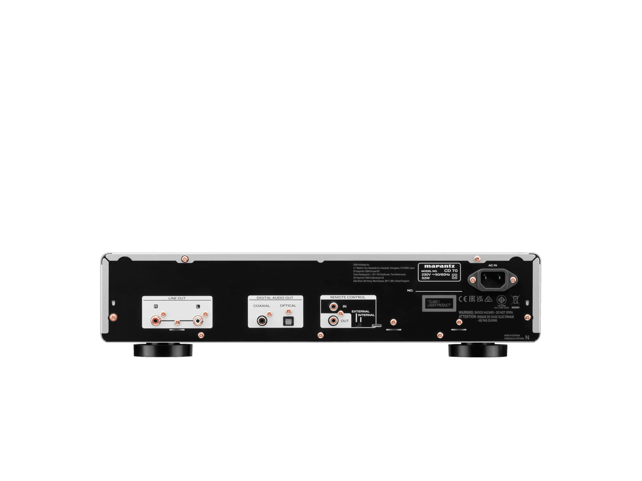 Marantz CD 70 zilver CD