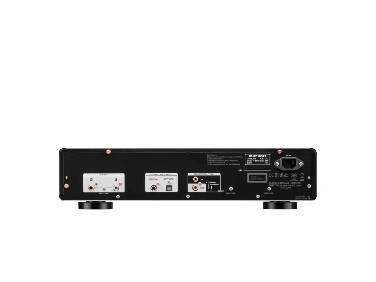 Marantz CD 70 zwart CD
