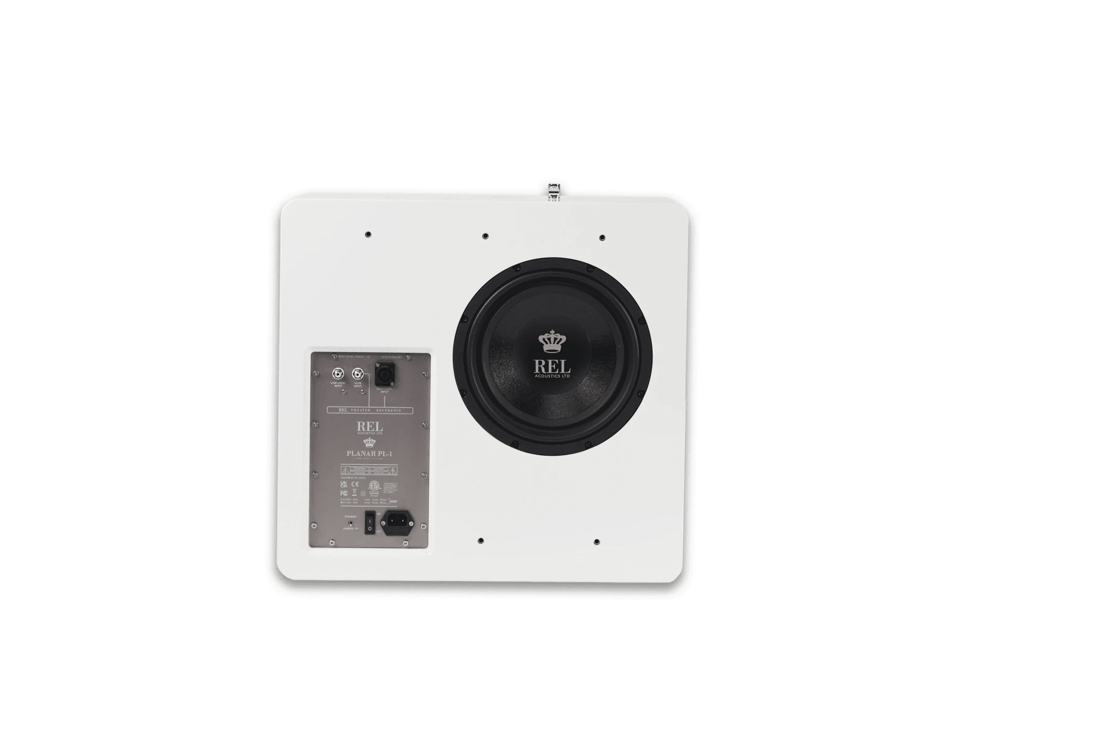 REL PLANAR PL1 wit SUBWOOFER