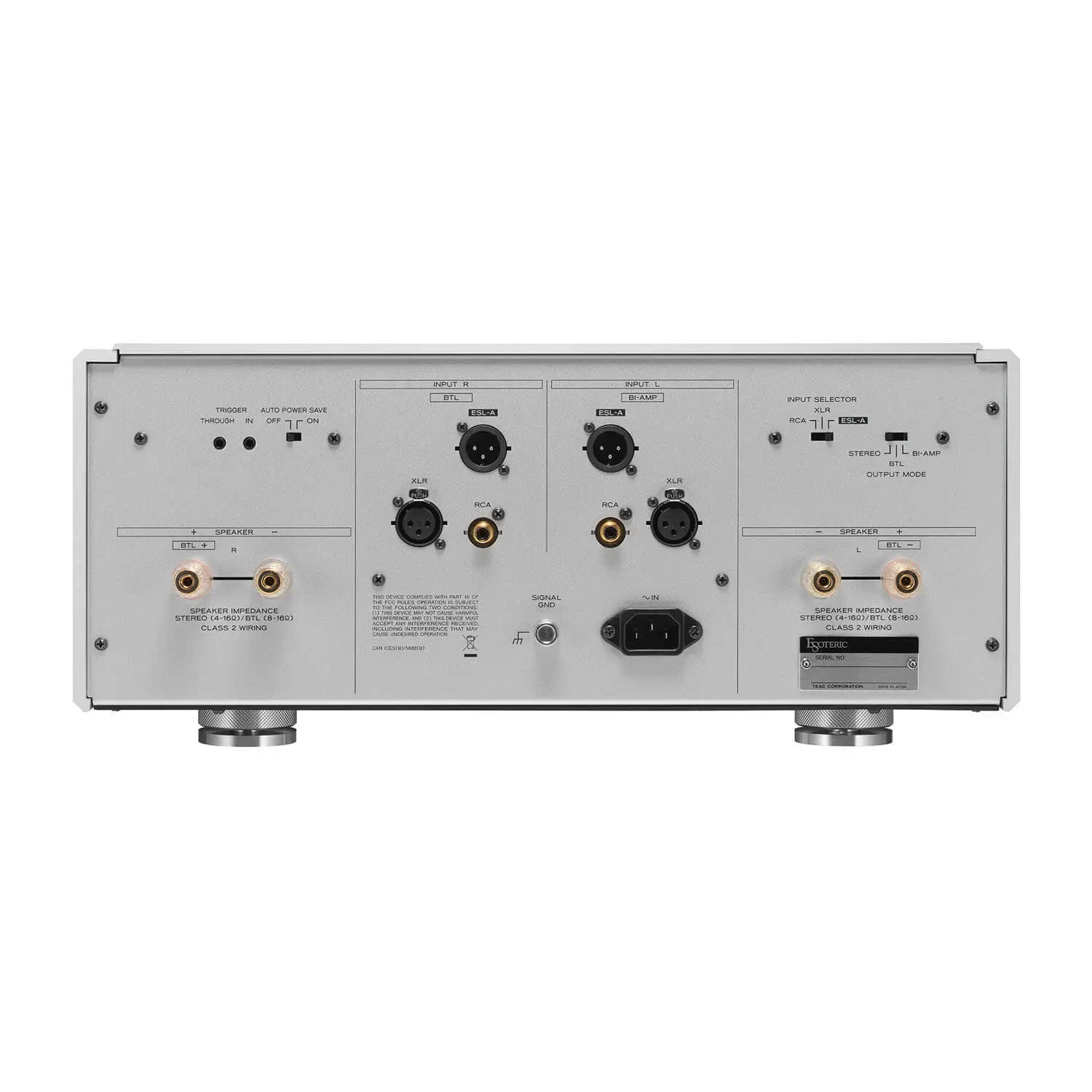 Esoteric S-05 XE zwart eindversterker