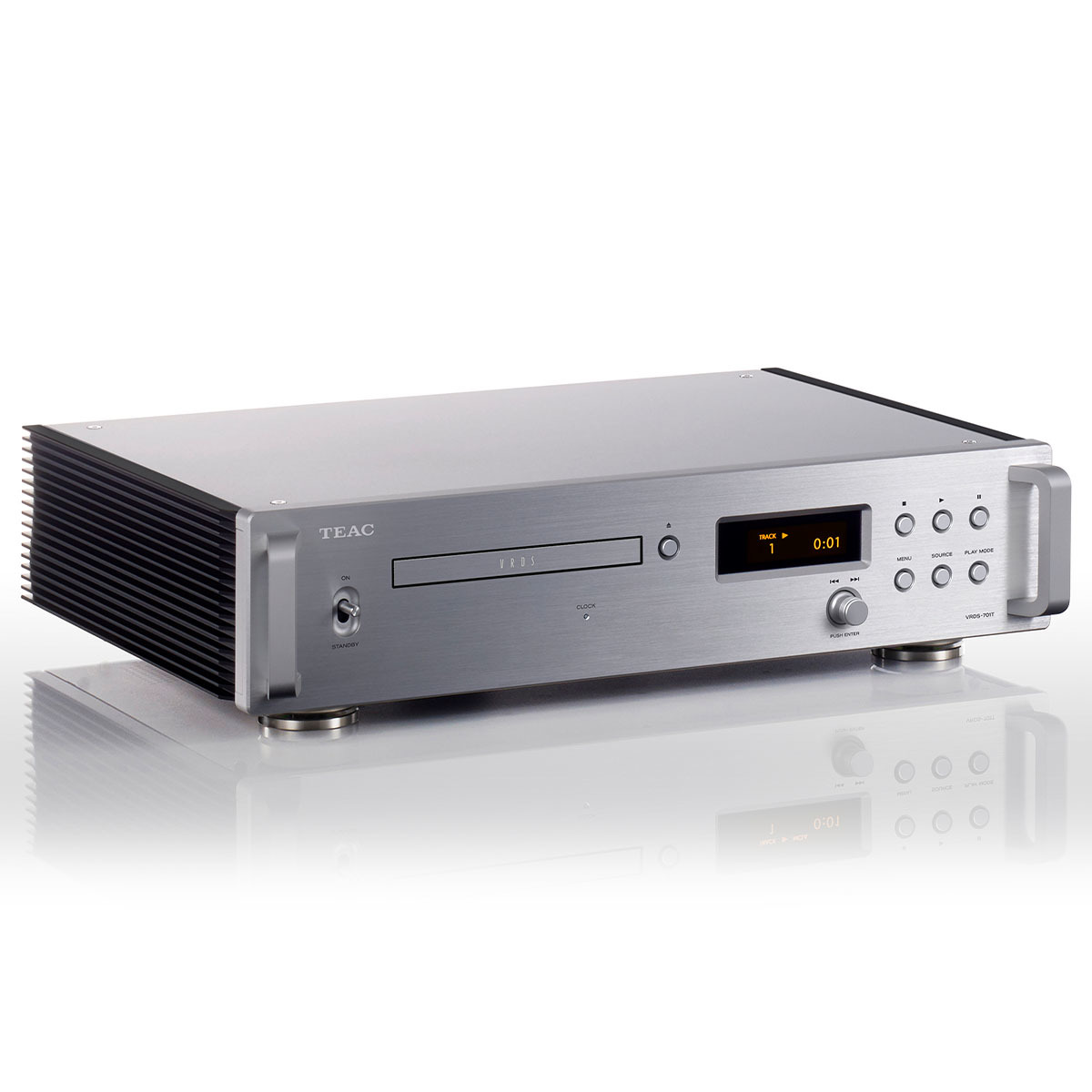 TEAC VRDS 701T zilver CD